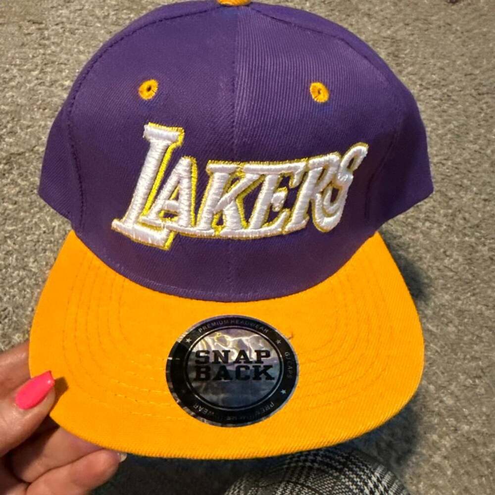 Mitchell & Ness Los Angeles Lakers Purple and Gold Snapback Hat
